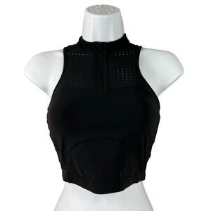 Lululemon Unleash Strength Bra Womens Size 4‎ Black Sports Activewear Gym Yoga